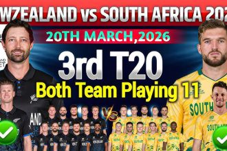 ಕ್ರಿಕೆಟ್: ೨೦ ರಂದು ದ.ಆಫ್ರಿಕಾ- ನ್ಯೂಜಿಲೆಂಡ್ ಮೂರನೇ ಚುಟುಕು ಪಂದ್ಯ