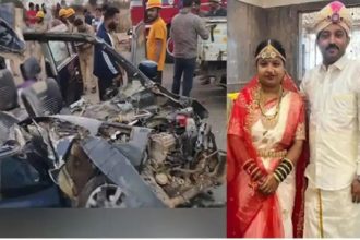 ಬಾಳಬೇಕೆಂದು ಹಸೆಮಣೆ ಏರಿದ್ದ ಜೋಡಿ ವಿಧಿಯಾಟಕ್ಕೆ ನವದಂಪತಿ ಬಲಿ