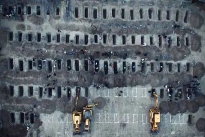 ಸಾಲು ಸಾಲು ಸಮಾಧಿ ಚಿತ್ರ ಫೋಟೋ ಹಂಚಿಕೊಂಡ ಇರಾನ್ : ವಿಶ್ವವೇ ಸ್ಥಬ್ದ 