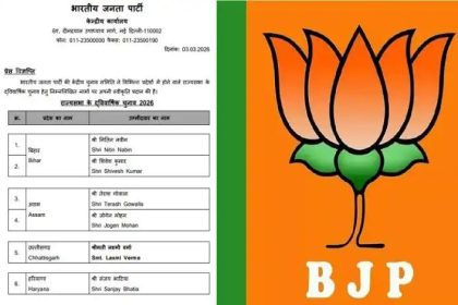 ರಾಜ್ಯಸಭಾ ಚುನಾವಣೆ : ನಿತಿನ್ ನಬಿನ್ ಸೇರಿ 9 ಅಭ್ಯರ್ಥಿಗಳ ಪಟ್ಟಿ ಬಿಡುಗಡೆ 