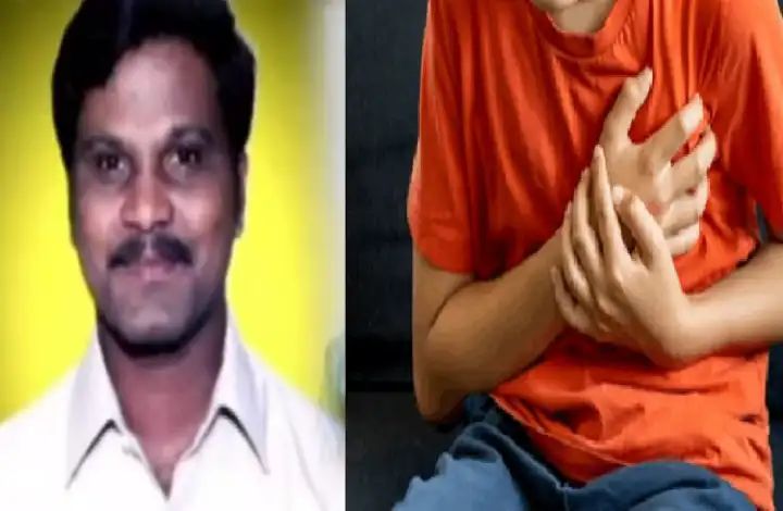 ಪಾಠ ಮಾಡುತ್ತಿದ್ದ ವೇಳೆಯೇ ಹೃದಯಾಘಾತ ಸಂಭವಿಸಿ ಮುಖ್ಯ ಶಿಕ್ಷಕ ಸಾವು 