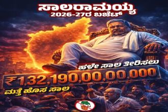 ಕಾಂಗ್ರೆಸ್ ಸರ್ಕಾರದ ಲೂಟಿ ಮತ್ತು ದಿವಾಳಿತನ ಸಾಲರಾಮಯ್ಯ : ಜೆಡಿಎಸ್ ವಾಗ್ದಾಳಿ 