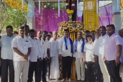 ಬಾಗೇಪಲ್ಲಿ ಪಟ್ಟಣದಲ್ಲಿ ಅಂಬೇಡ್ಕರ್ ಭವನ ನಿರ್ಮಾಣ ಸ್ವಾಗತರ್ಹ ವಿಚಾರ : ಸಿ.ಮುನಿರಾಜು