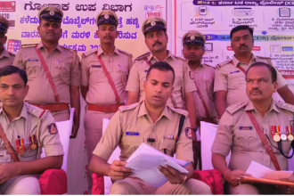  ಪ್ರತಿಯೊಂದು ಕೆಲಸ ಮಾಡಲು ಪೋಲಿಸರಿಗೆ ಸಾರ್ವಜನಿಕರ ಸಹಕಾರಬೇಕು:SP ಕೆ .ರಾಮರಾಜನ್