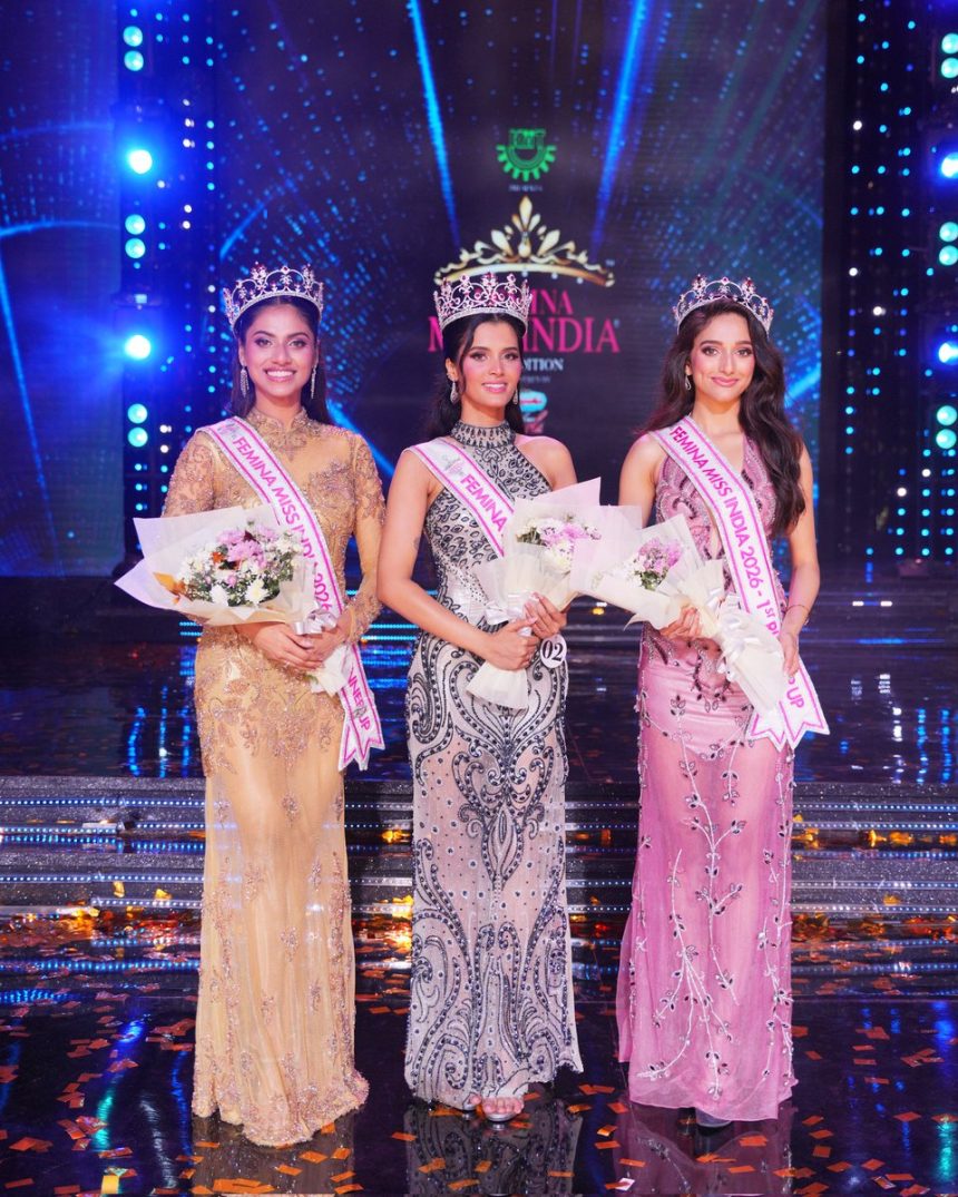ಸಾಧ್ವಿ ಶೈಲ್ ಮುಡಿಗೆ ಫೆಮಿನಾ ಮಿಸ್ ಇಂಡಿಯಾ 2026 ಅವಾರ್ಡ್ 