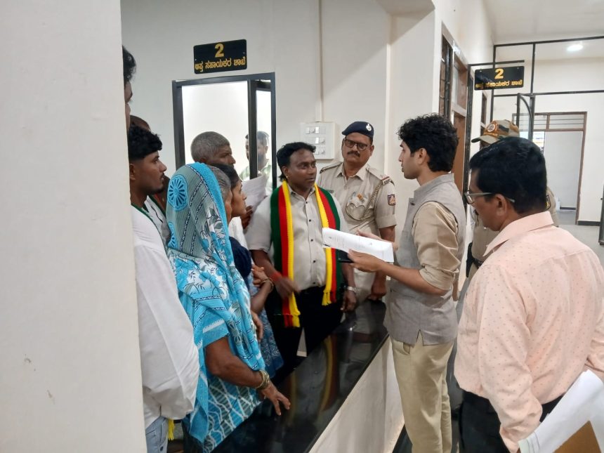 ಬೆಳಗಾವಿ ರೈತರ ಜಮೀನು ಲೂಟಿ