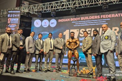 ಮಂಜುನಾಥ ಎಸ್. ಅವರಿಗೆ ‘ಮಿಸ್ಟರ್ ಇಂಡಿಯಾ’ ಚಿನ್ನದ ಪದಕ ಹಾಗೂ ರನ್ನರ್ ಅಪ್ ಪ್ರಶಸ್ತಿ