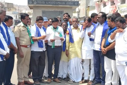 ಒಳಮೀಸಲಾತಿ ಜಾರಿಗಾಗಿ ಡಾ,ಬಾಬುಜೀ ಜಯಂತಿ ಬಹಿಷ್ಕರಿ ಪ್ರತಿಭಟನೆ