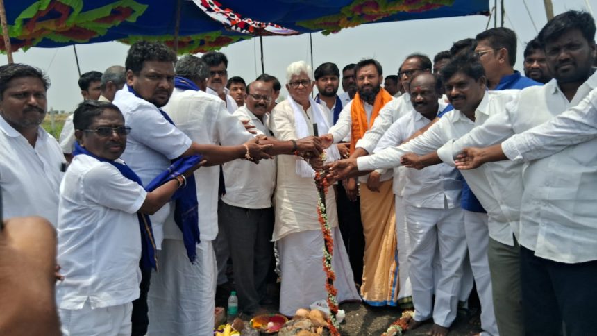 ಜಗಜೀವನ್ ರಾಮ್ ಕಲ್ಯಾಣ ಭವನ ನಿರ್ಮಾಣಕ್ಕೆ ಭೂಮಿ ಪೂಜೆ