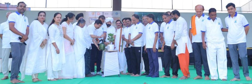 ಯೋಗದಿಂದ ಉತ್ತಮ ಆರೋಗ್ಯ: ಡಾ.ಅಲ್ಲಮಪ್ರಭು ಗುಡ್ಡಾ