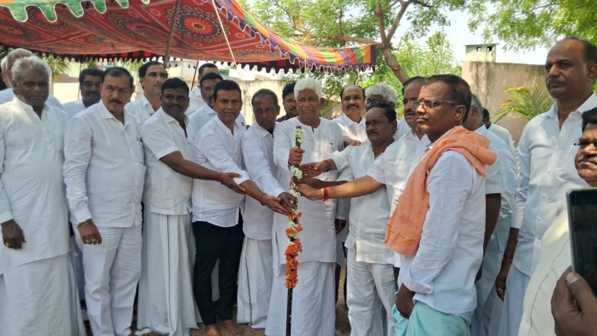 50 ಲಕ್ಷ ರೂ ವೆಚ್ಚದಲ್ಲಿ ಸಮುದಾಯ ಭವನ ನಿರ್ಮಾಣ :ಶಾಸಕ ಹಂಪನಗೌಡ ಬಾದರ್ಲಿ