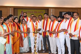 ಕರ್ನಾಟಕ ರಕ್ಷಣಾ ವೇದಿಕೆ ಅಧ್ಯಕ್ಷರ ನೇತೃತ್ವದಲ್ಲಿ ಮಹತ್ವದ ಸಭೆ