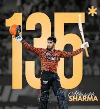 ಅಭಿಷೇಕ್ ಶರ್ಮಾ ಶತಕದಲ್ಲಿ ಅರಳಿದ ಎಸ್‌ಆರ್‌ಎಚ್ ಗೆಲುವು