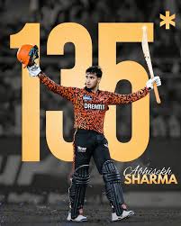 ಅಭಿಷೇಕ್ ಶರ್ಮಾ ಶತಕದಲ್ಲಿ ಅರಳಿದ ಎಸ್‌ಆರ್‌ಎಚ್ ಗೆಲುವು