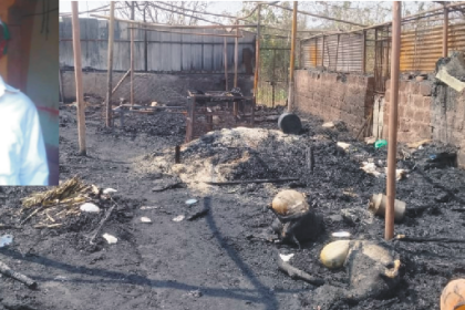 ಸೆಡ್ಡಿನಲ್ಲಿ ವಿದ್ಯುತ್ ಅವಘಡ ಸಂಭವಿಸಿ ಮಾಲಿಕ ಸೇರಿ 45 ಕುರಿ ಮೇಕೆಗಳು ಸಜೀವ ದಹನ