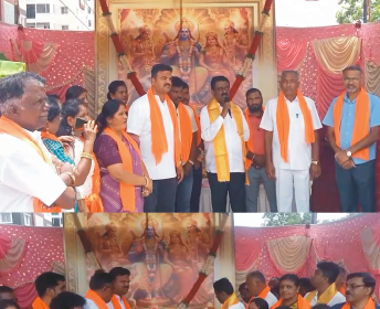 ಶ್ರೀರಾಮನ ಆದರ್ಶಗಳು ಹಿಂದೂ ಧರ್ಮಕ್ಕೆ ಪ್ರೇರಣೆ : ಶಾಸಕ ಎಸ್ ಮುನಿರಾಜು