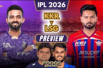 ಇಂದು ಕೆಕೆಆರ್- ಎಲ್‌ಎಸ್‌ಜಿ ಪಂದ್ಯ