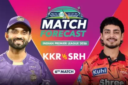 ಇಂದು ಕೆಕೆಆರ್- ಎಸ್‌ಆರ್‌ಎಚ್ ಪಂದ್ಯ