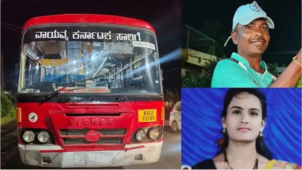 ಆತ್ಮಹತ್ಯೆಗೆ ಶರಣಾದ ಪತ್ನಿ ನೋಡಲು ಆಸ್ಪತ್ರೆಗೆ ಬರುತ್ತಿದ್ದಾಗ ಪತಿ ರಸ್ತೆ ಅಪಘಾತದಲ್ಲಿ ಸಾವು