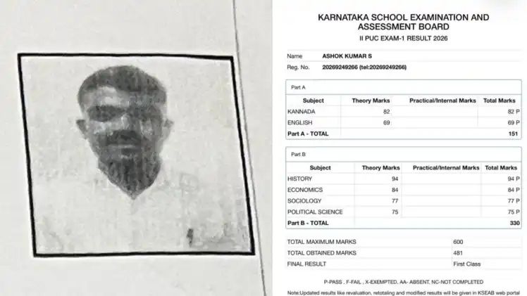 ಪಿಯು ಪರೀಕ್ಷೆಯಲ್ಲಿ ಫಸ್ಟ್ ಕ್ಲಾಸ್ ನಲ್ಲಿ ಪಾಸಾದ ಜೀವಾವಧಿ ಶಿಕ್ಷೆ ಕೈದಿ