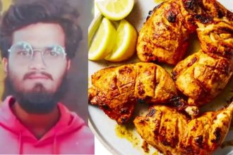 ನಾನ್‌ವೆಜ್ ತಿನ್ನುವಾಗ ಗಂಟಲಿನಲ್ಲಿ ಚಿಕನ್ ಮೂಳೆ ಸಿಲುಕಿ ಯುವಕ ದಾರುಣ ಸಾವು 