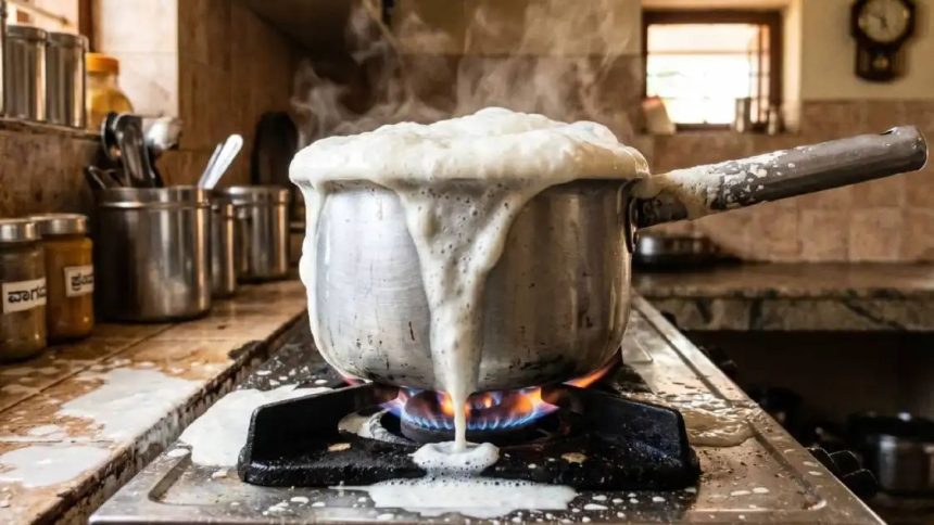 ಹಾಲು ಉಕ್ಕಿ ಚೆಲ್ಲಿದಕ್ಕೆ ದಂಪತಿ ನಡುವೆ ಜಗಳ : ಗಂಡ ಆತ್ಮಹತ್ಯೆ